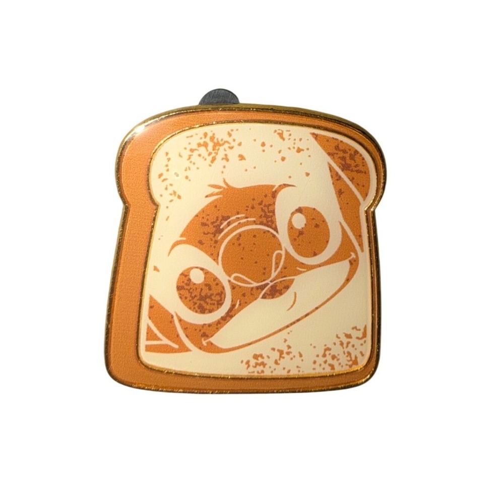 Disney Stitch Toast Pin HKDL Pin Trading Carnival 2020 LE 800
